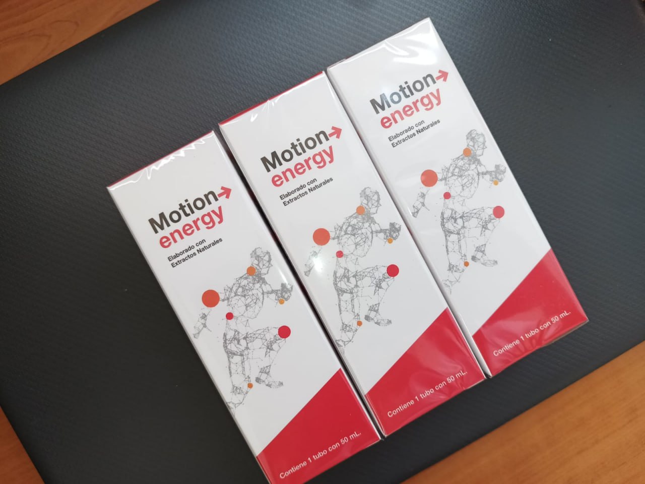 Tres unidades de Motion Energy