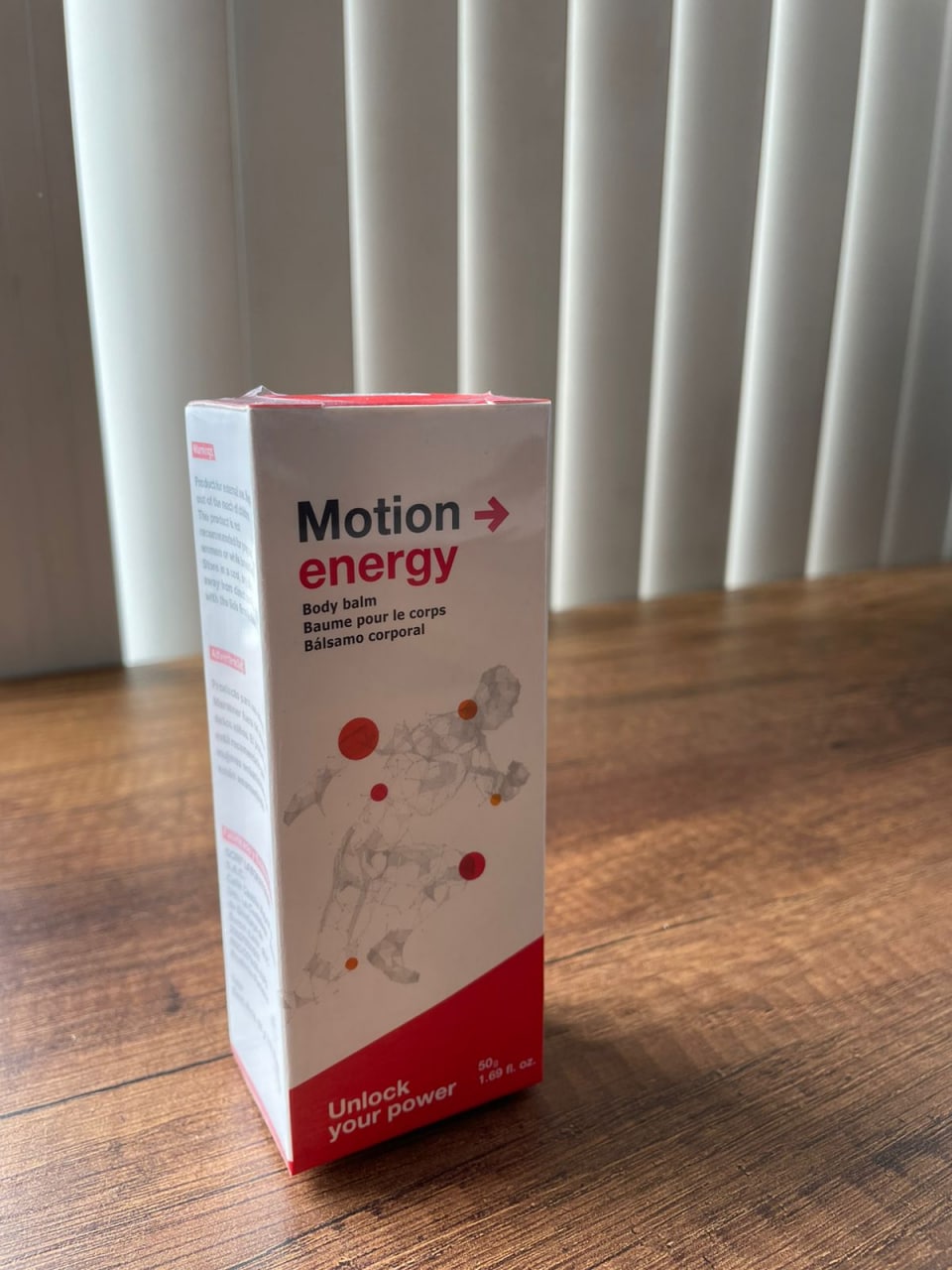 Motion Energy sobre una mesa